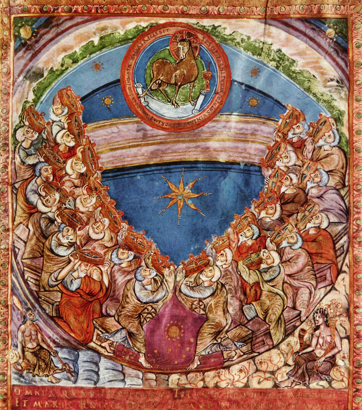 Title: Adoration of the Lamb
[Click for smaller image view]