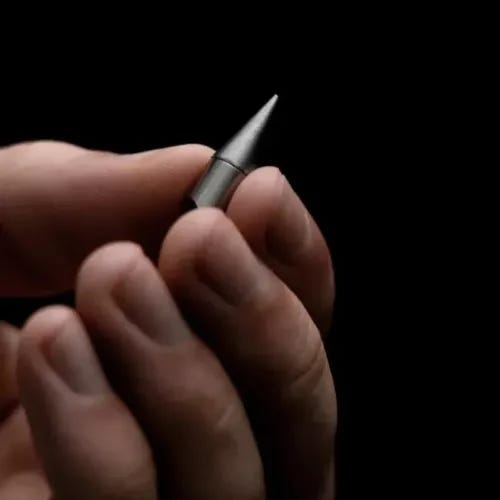 ForeverPen - Grade 5 Titanium Inkless 1 Inch Pen - Picture 1 of 8