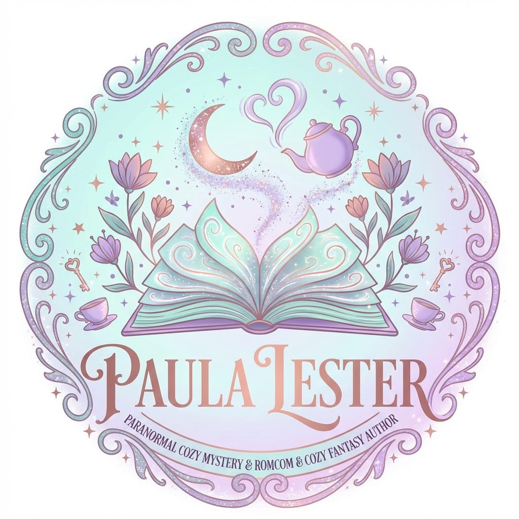 Paula Lester's Paranormal Cozy Mystery Newsletter