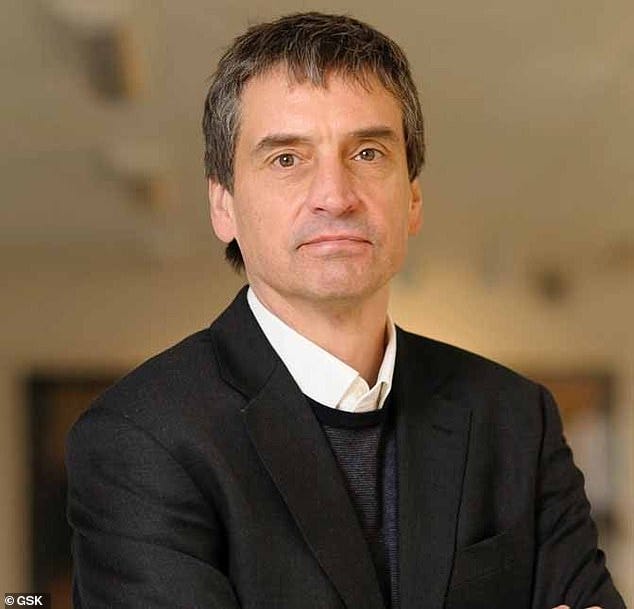Vaccines expert Professor Gavin Screaton received more than £26 million in nine Wellcome grants according to its records including one directly related to Covid-19 but these grants do not appear on the SAGE register