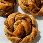 spelt cardamom buns