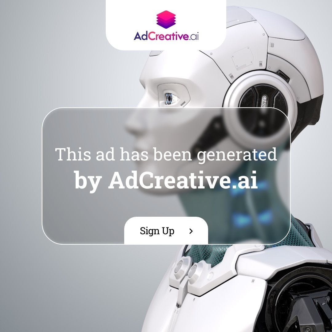 AdCreative.ai Image of a robot 