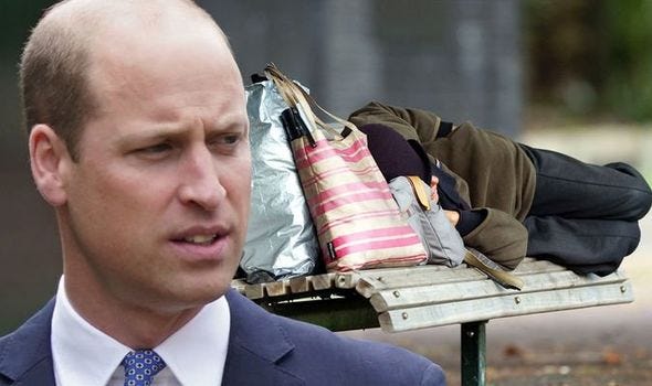 Prince William talks to his children about homelessness