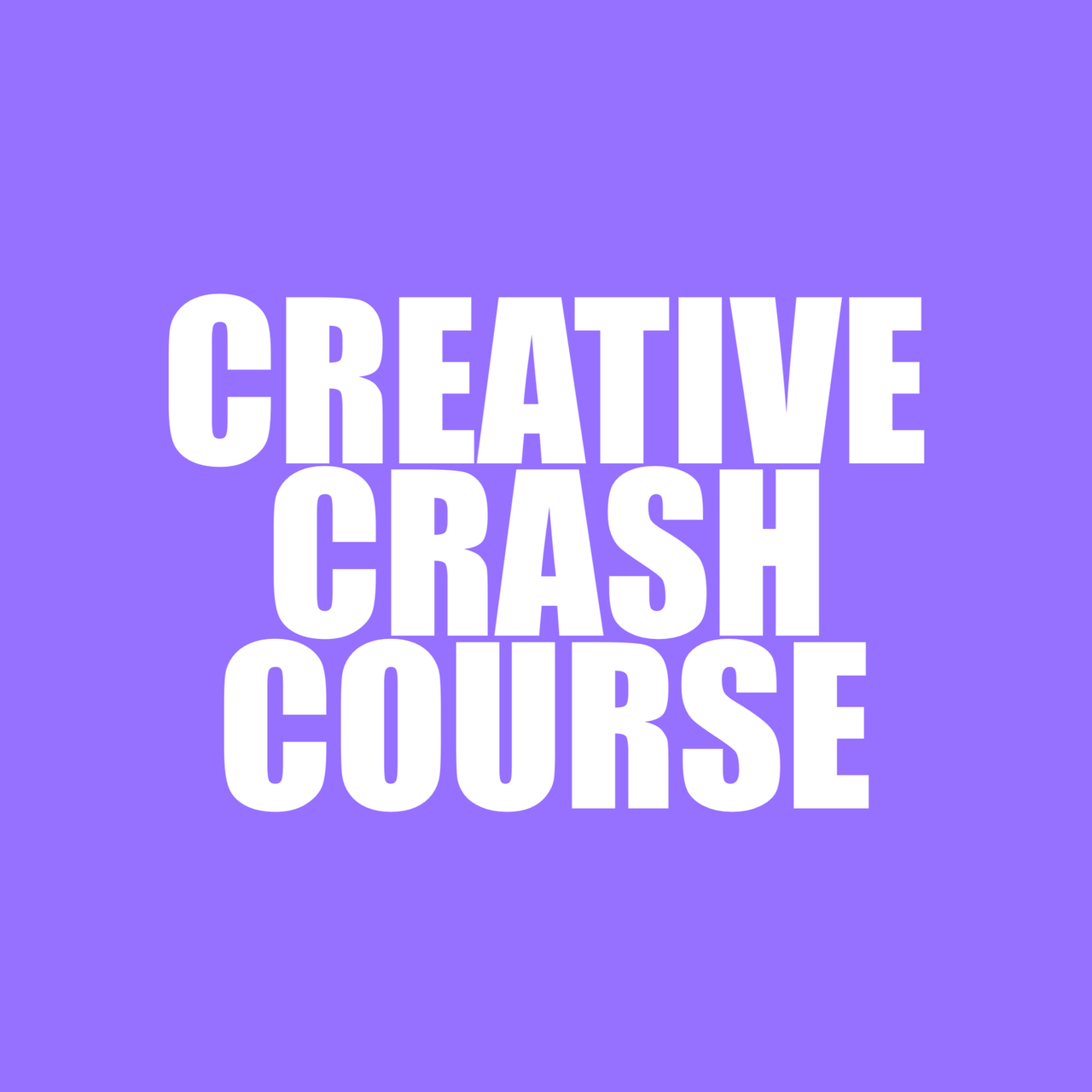 Artwork for Creative Crash Course