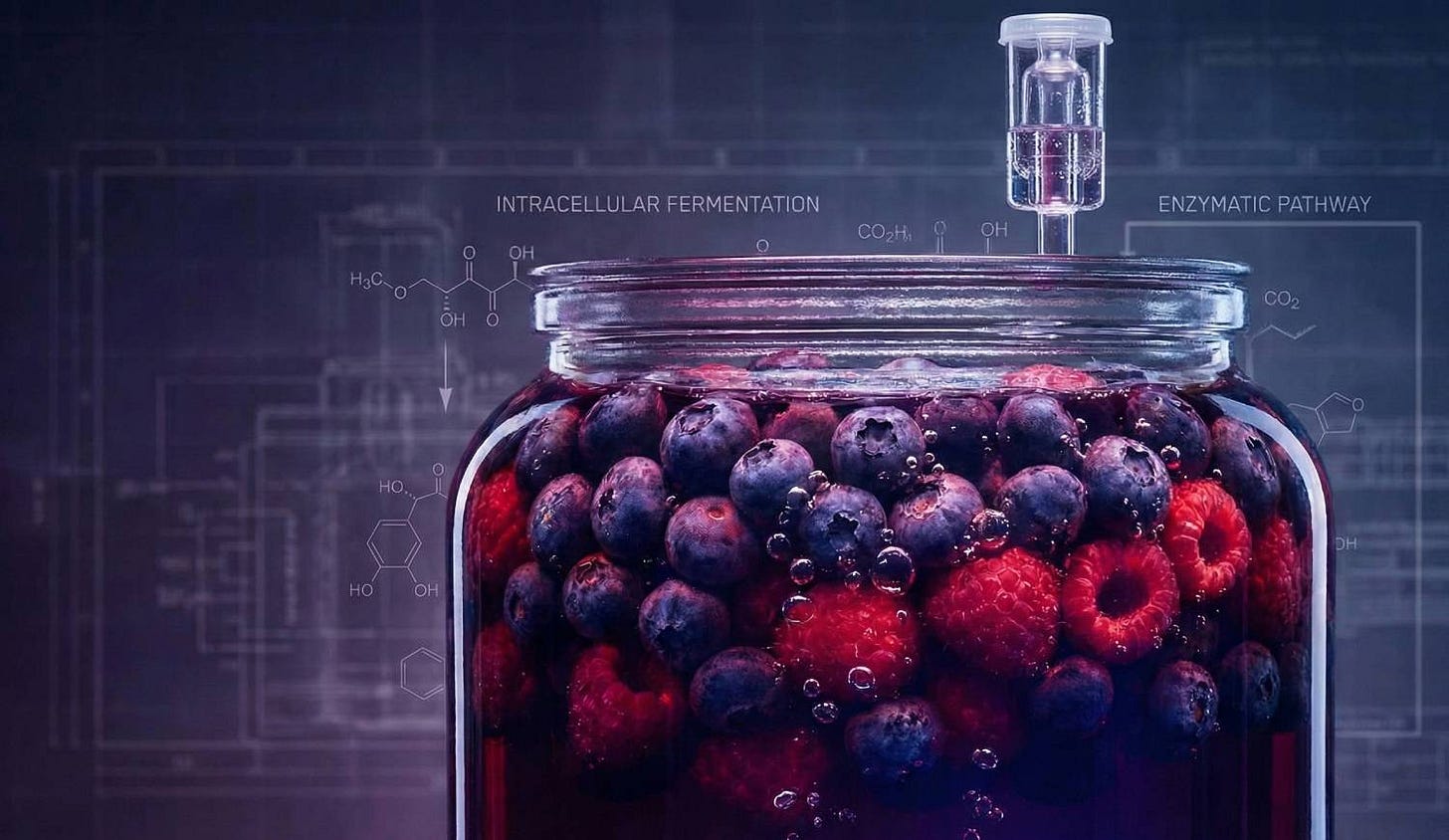 carbonic maceration of fruit wine
