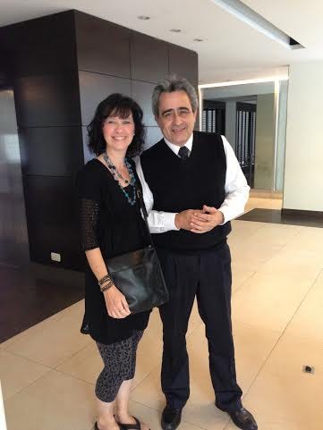 me and ricardo (favorite doorman)