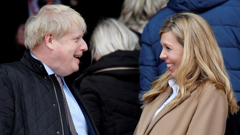 Carrie Johnson: Who is Prime Minister Boris Johnson's wife? - BBC News Carrie Johnson: Who is Prime Minister Boris Johnson's wife? - BBC News