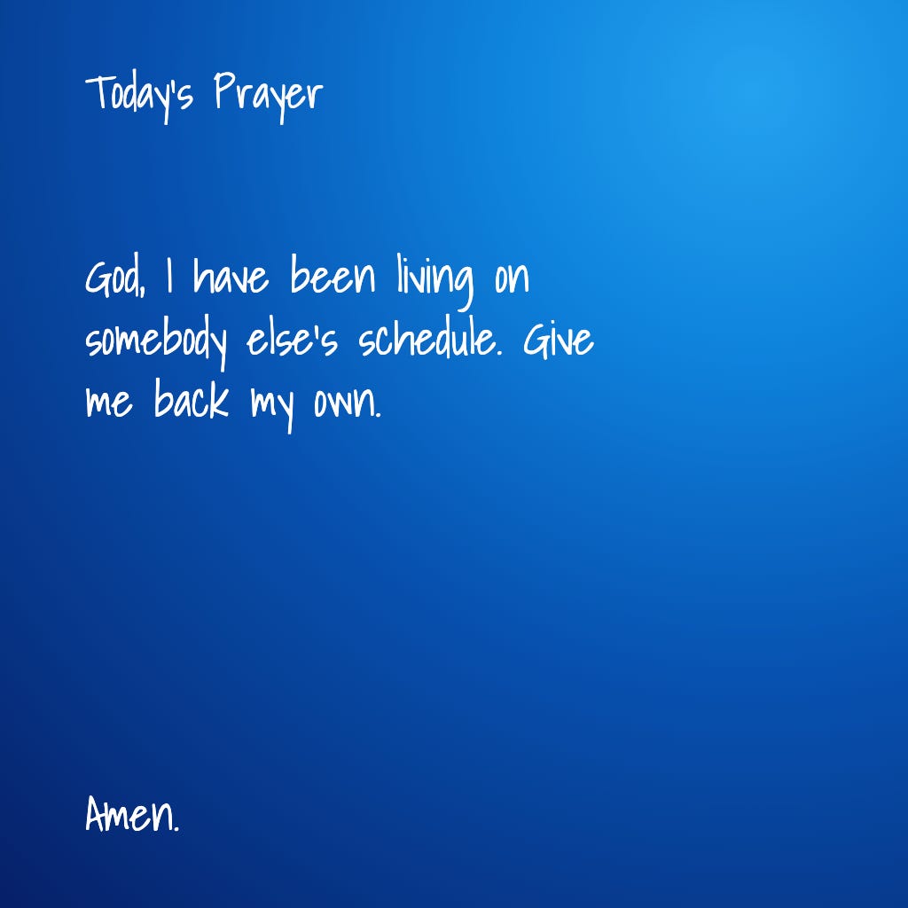 Today’s Prayer
