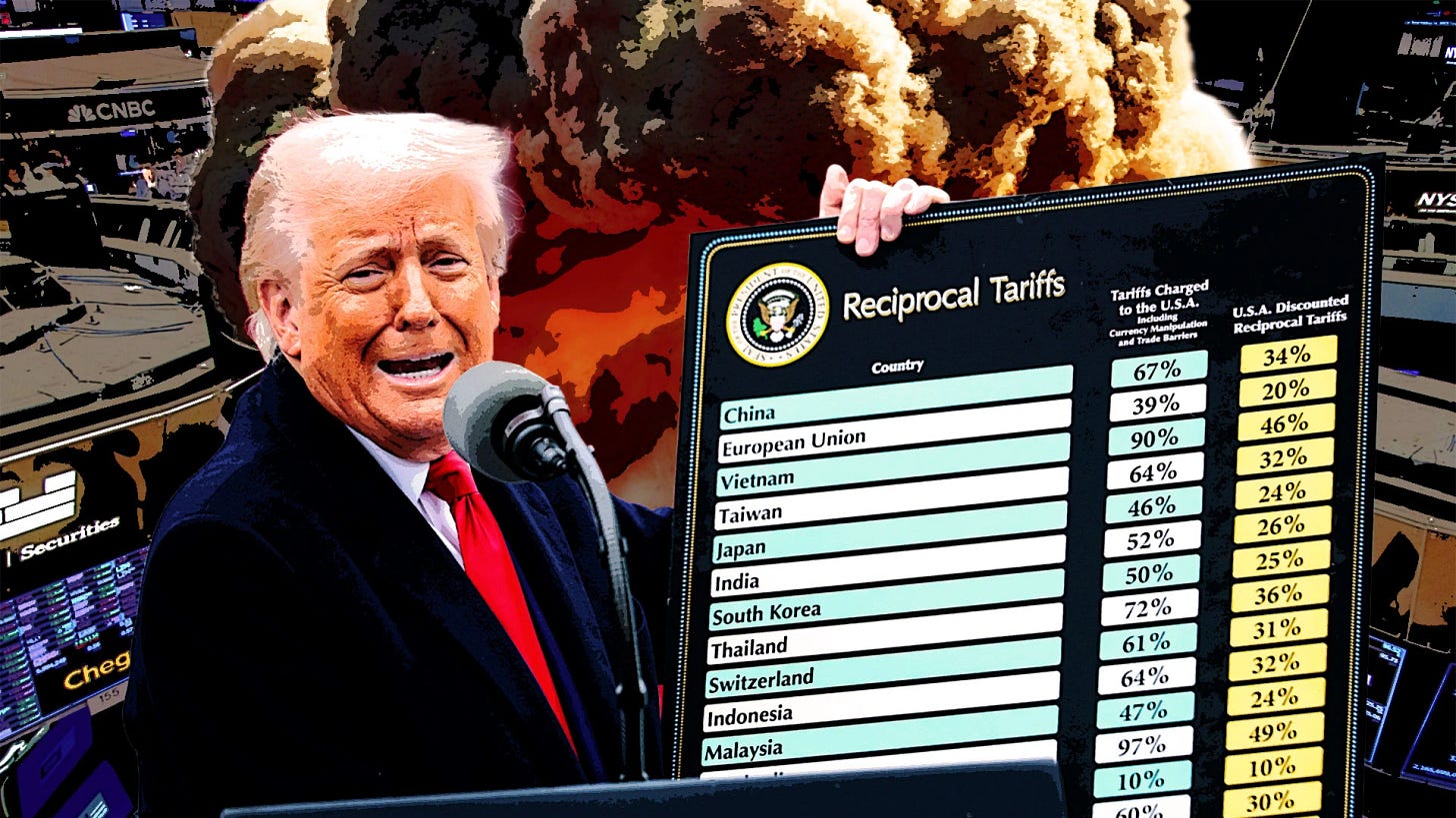 Trump calls tariffs 'a beautiful thing' as markets crash worldwide - Fast  Company