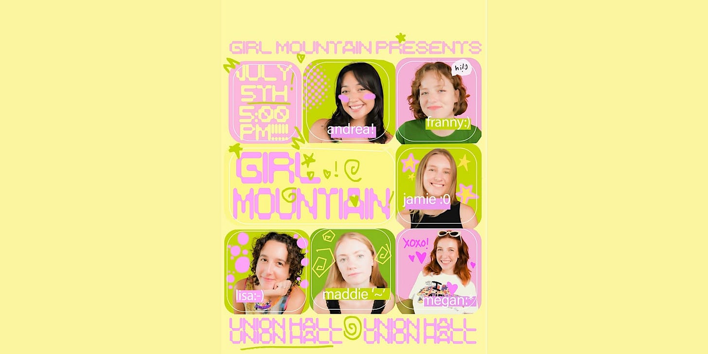 Girl Mountain Presents: Girl Mountain