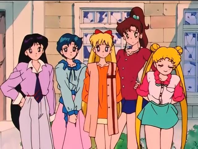 Outfits From Episode 91 : r/sailormoon
