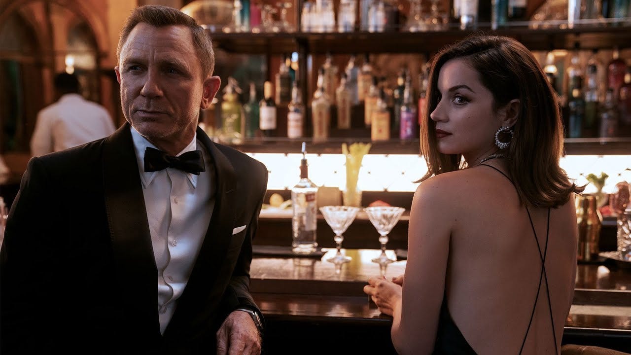 No Time To Die 2021 - Daniel Craig - James Bond 007 - Bond Meets Paloma In  Cuba