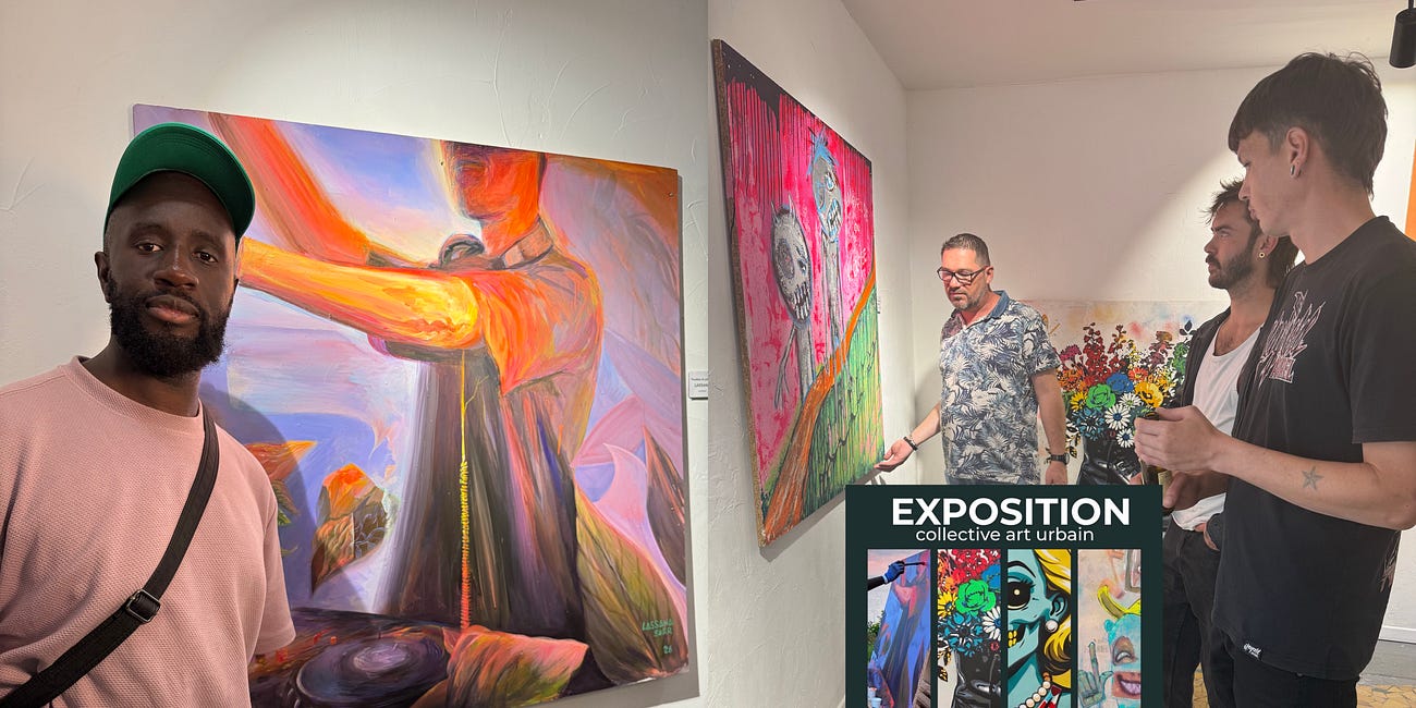 Vernissage de l’Expo collective chez Are You Graffing? / Galerie Incarnato 🎨🔥