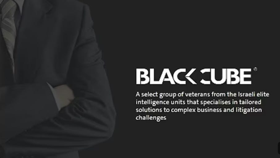 The Black Cube Files: How Former Mossad Operatives Flipped a Nation