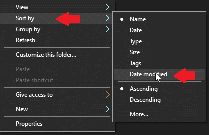 Quick Tip: Sort Folder Items by ‘Date Modified’ and More in Windows 10!