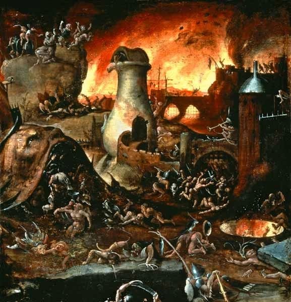 L'enfer par Jerome Bosch L'enfer par Jerome Bosch