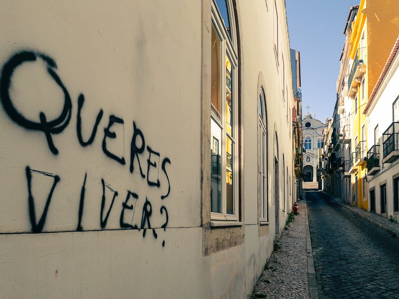 Words on walls: do you want to live?