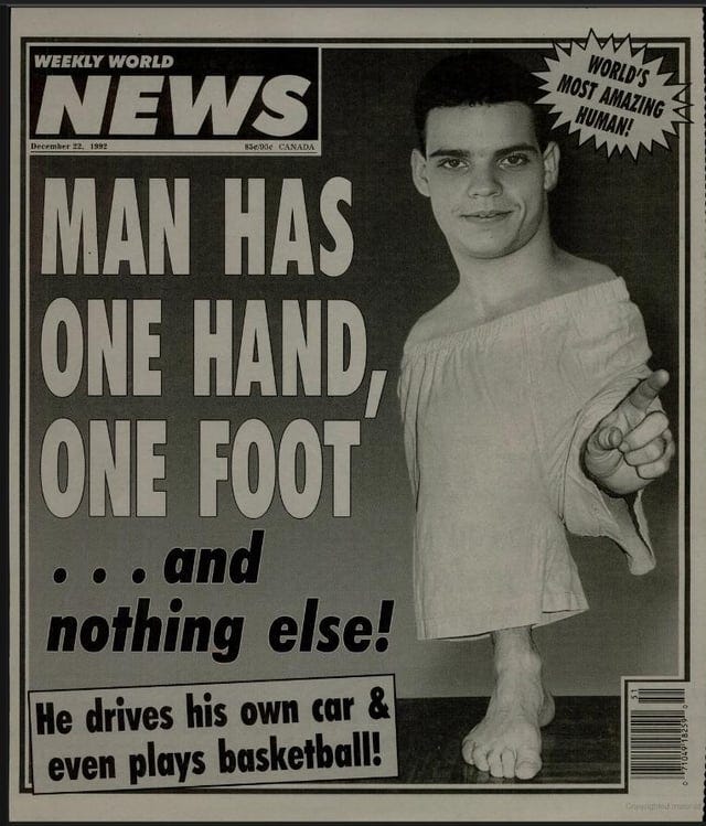 r/Xennials - Weekly World News Ridiculous Tabloid Covers 