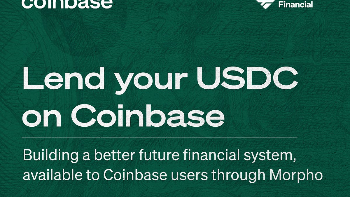 Lend your USDC on Coinbase - Steakhouse Financial Insights