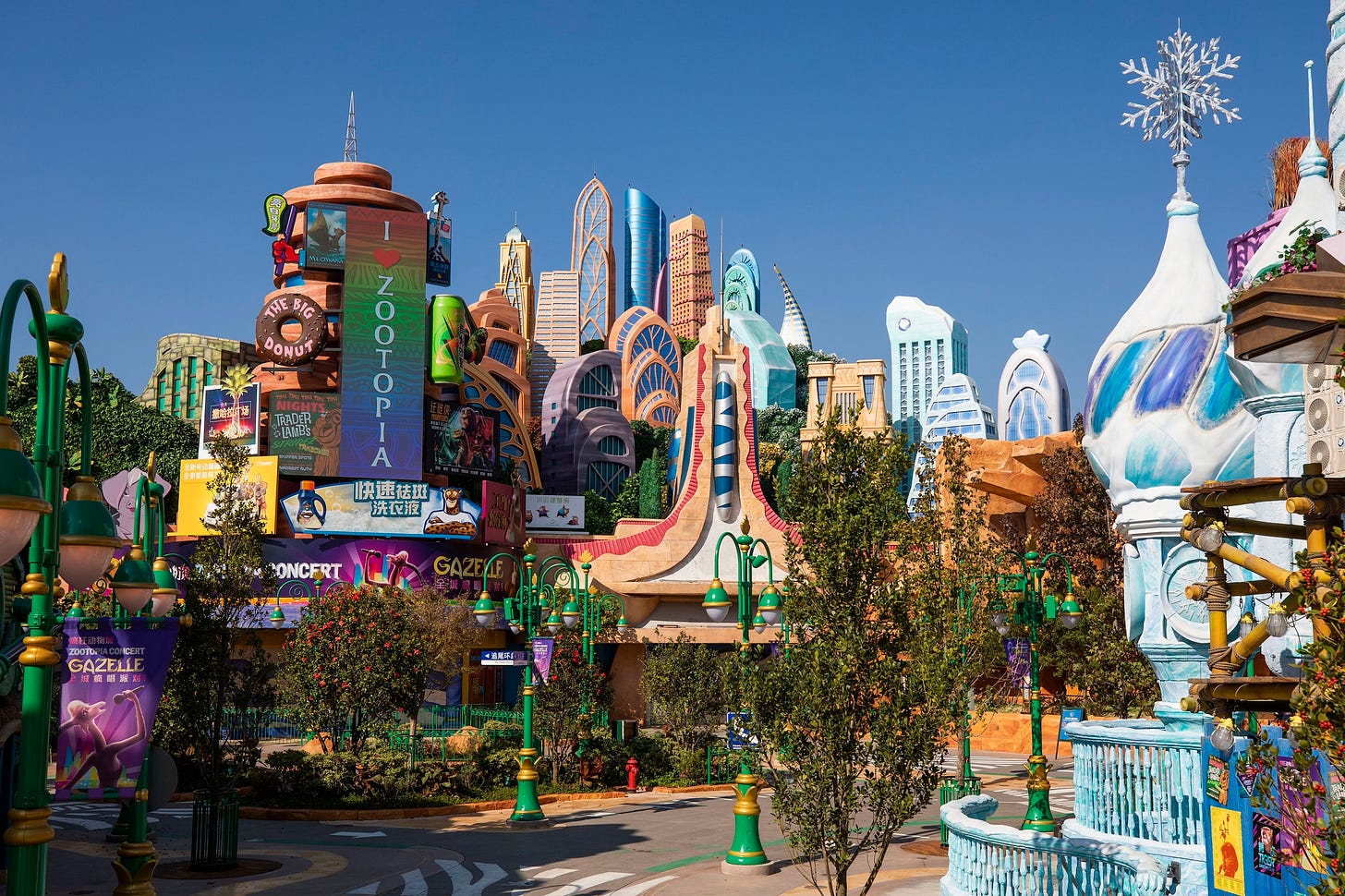 Zootopia land at Shanghai Disneyland