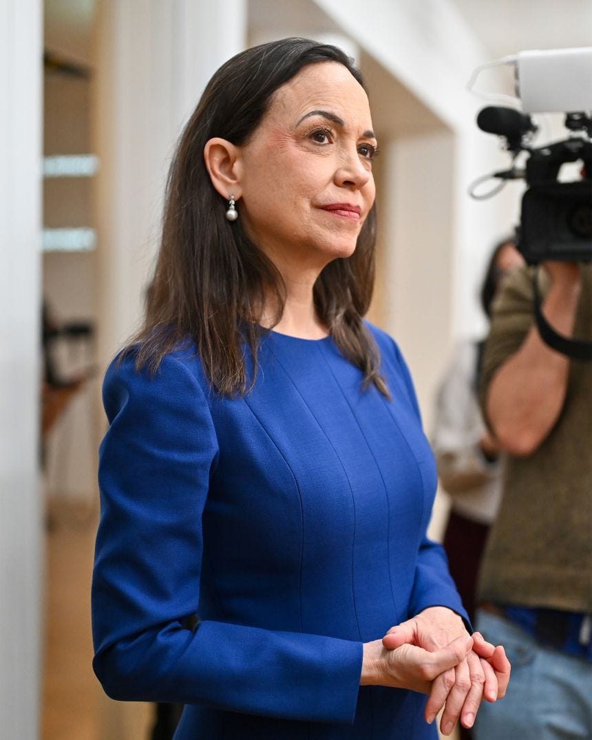 After the Nobel and Maduro's fall, Venezuelan opposition leader Machado  faces her hardest test: Donald Trump | CNN