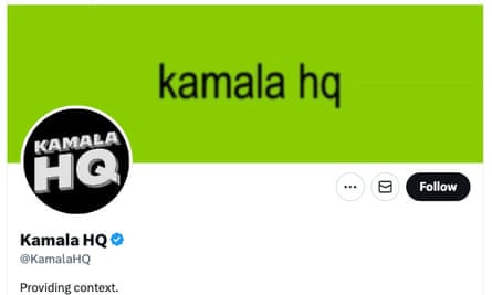 Kamala IS brat': Harris campaign goes lime-green to embrace the meme of the  summer | Kamala Harris | The Guardian