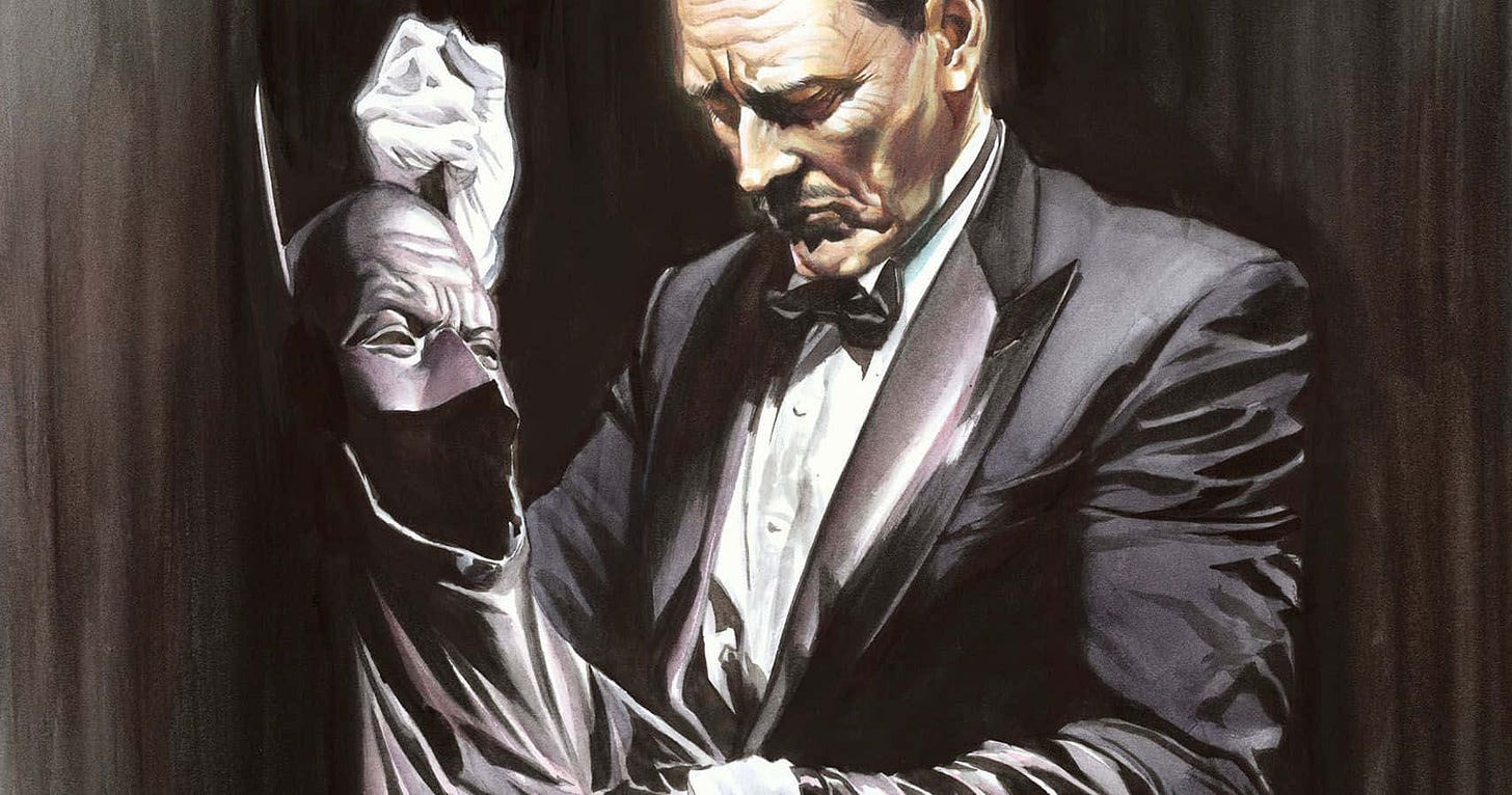 Alfred is Serotonin to Batman's Dopamine