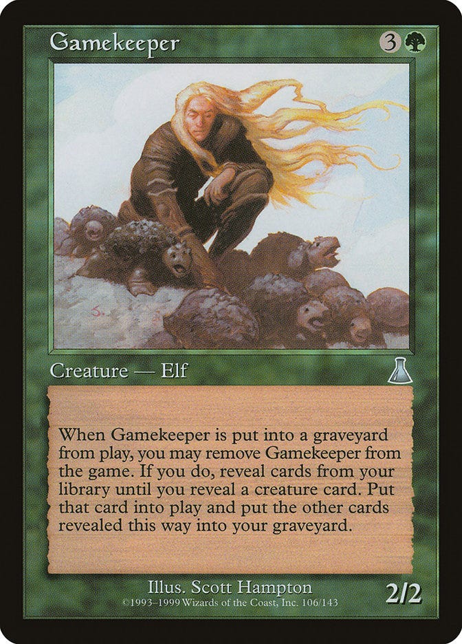 Gamekeeper (Urza's Destiny #106)