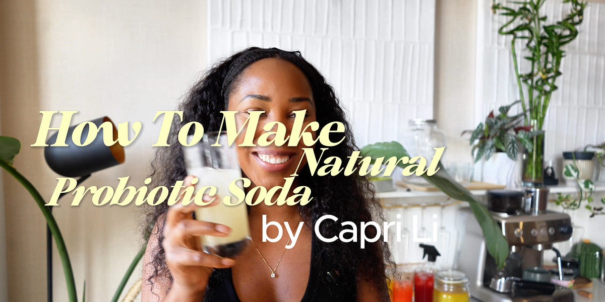 Homemade Prebiotic Sparkling Soda view 3