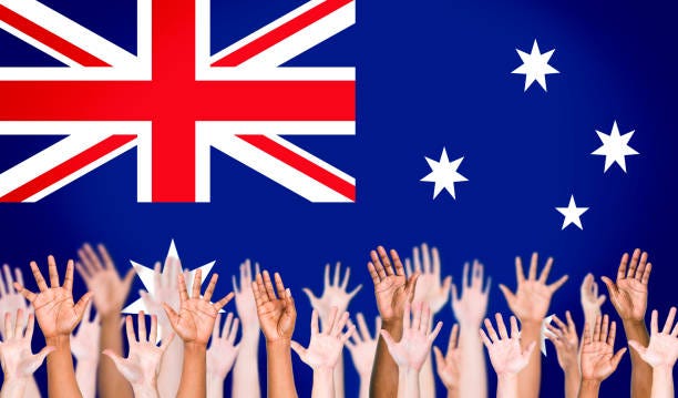 120+ Australian Flag Multicultural Stock Photos, Pictures & Royalty ...