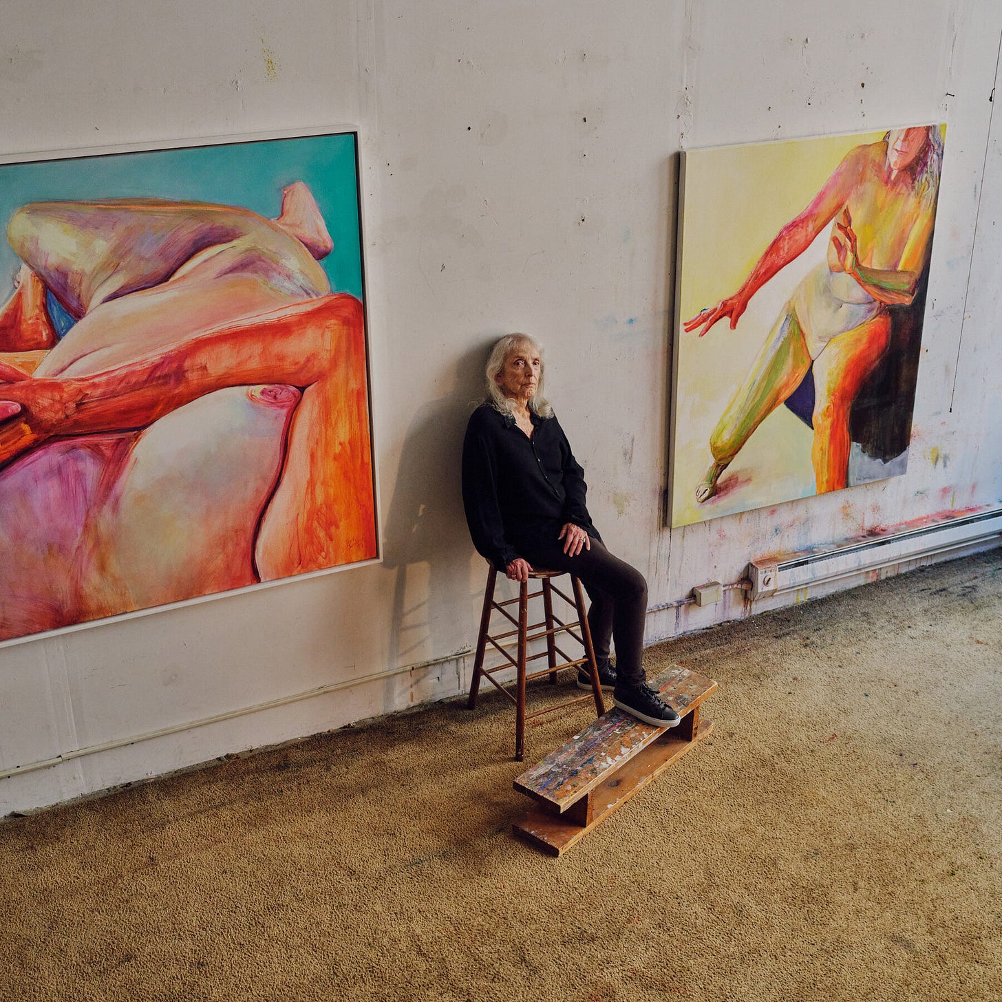 Joan Semmel Takes an Unflinching View of Her Own Body - The New York Times
