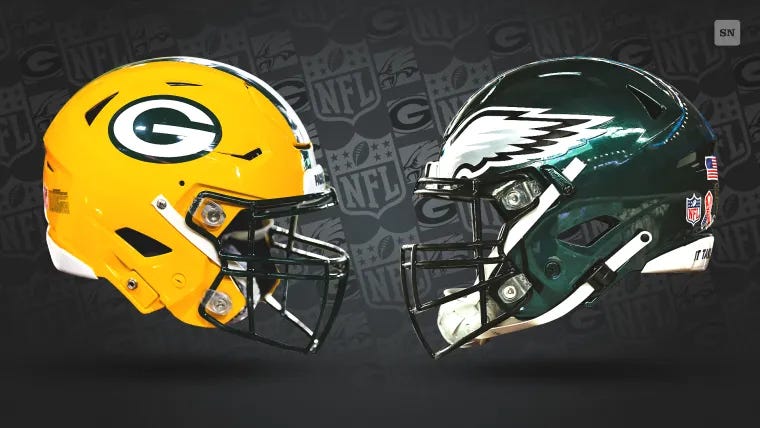 What channel is Packers vs. Eagles on today? Schedule, time, live stream to  watch 'Monday Night Football' in Week 10 | Sporting News
