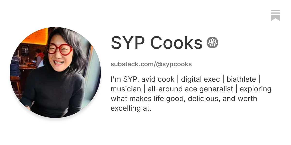SYP Cooks | Substack