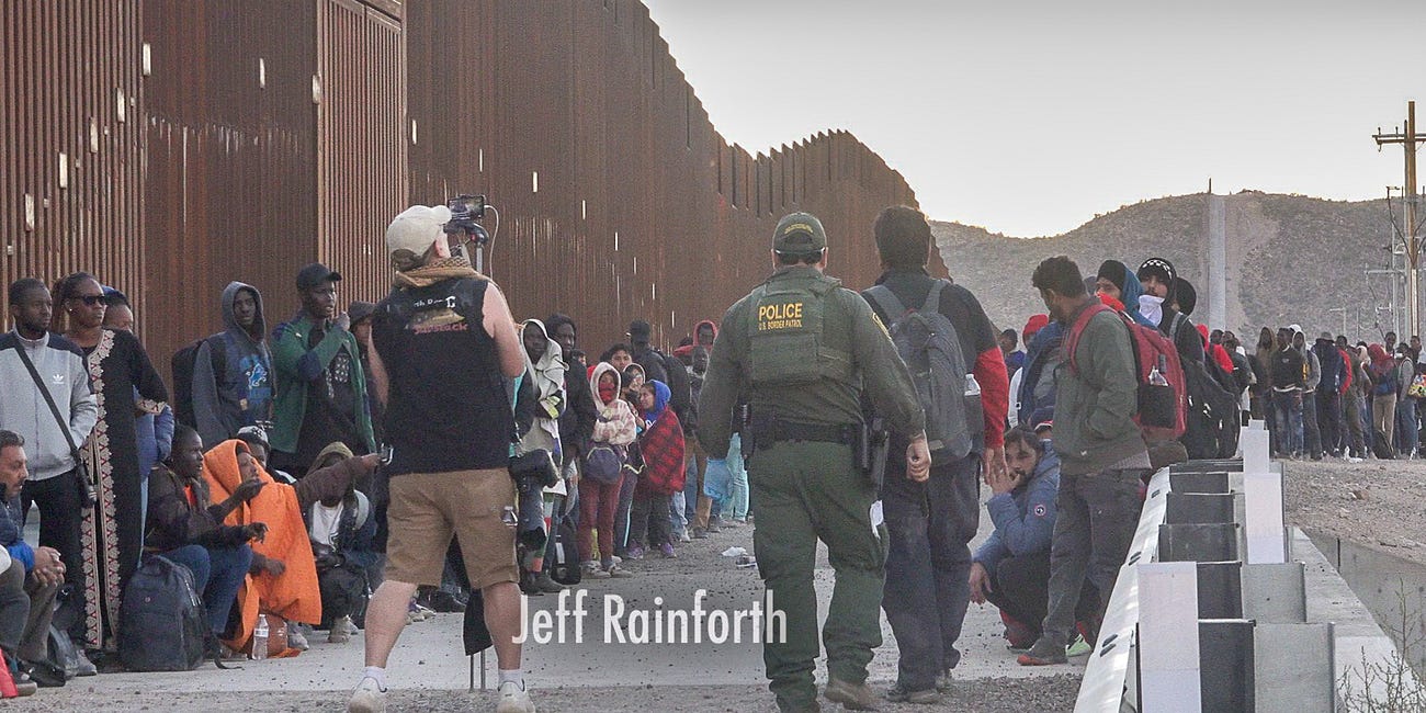 Part 1: My Photos Of The Democrat Border Invasion