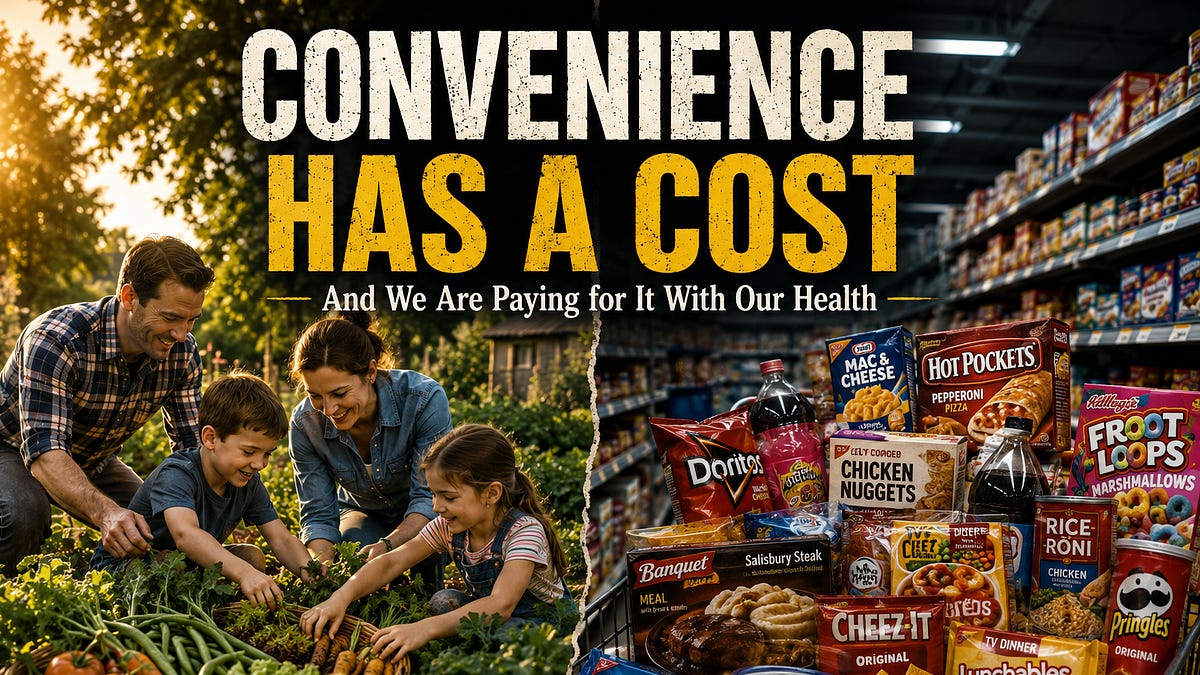 CONVENIENCE HAS A COST