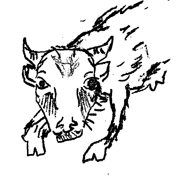 Bandits! And a cow-rat fusion.