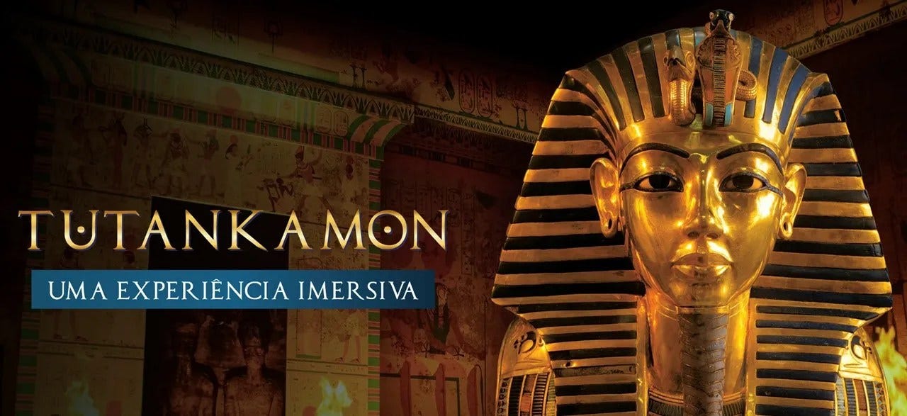 Exposição TUTANKAMON, Uma Experiência Imersiva está em São Paulo