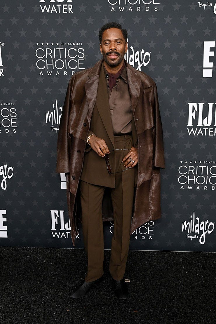 Colman Domingo Wore BOSS To The 2025 Critics' Choice Awards