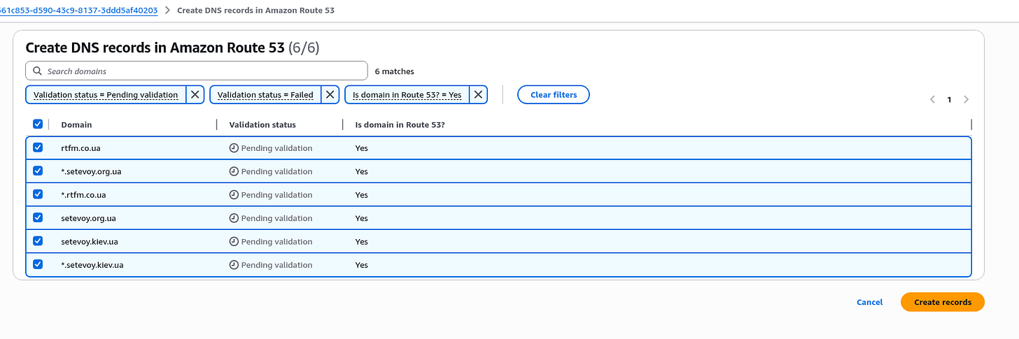 AWS: basic infrastructure setup for WordPress