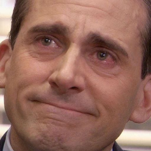 face holding back tears meme
