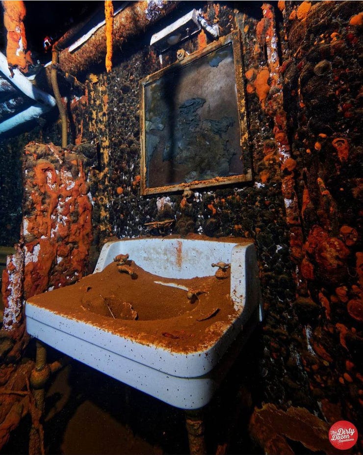 A more up to date (& much better) image of a Saratoga bathroom (Dirty Dozen)