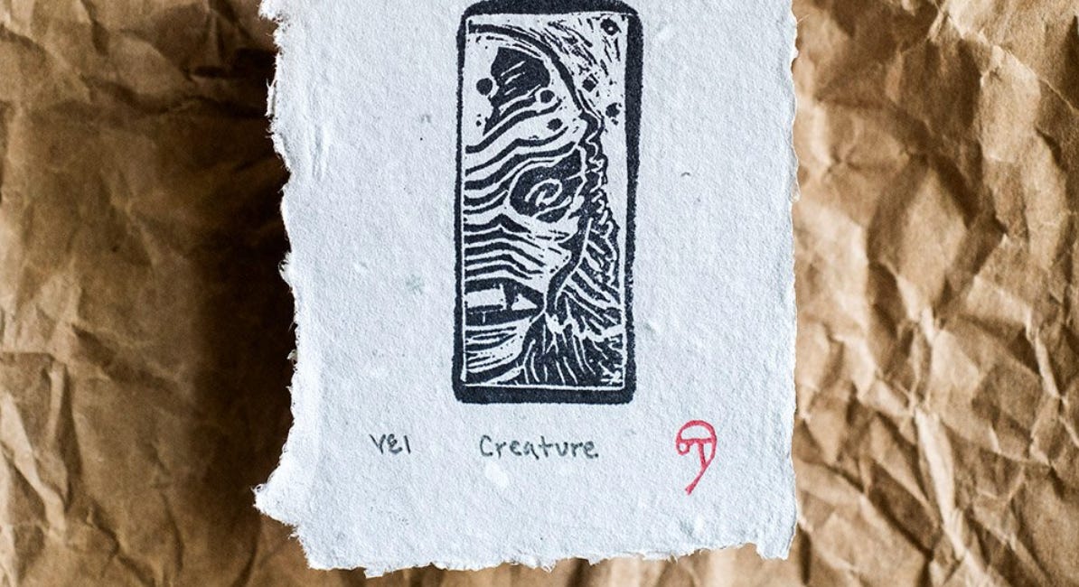 Pick a Print with Jenelle: The Creature