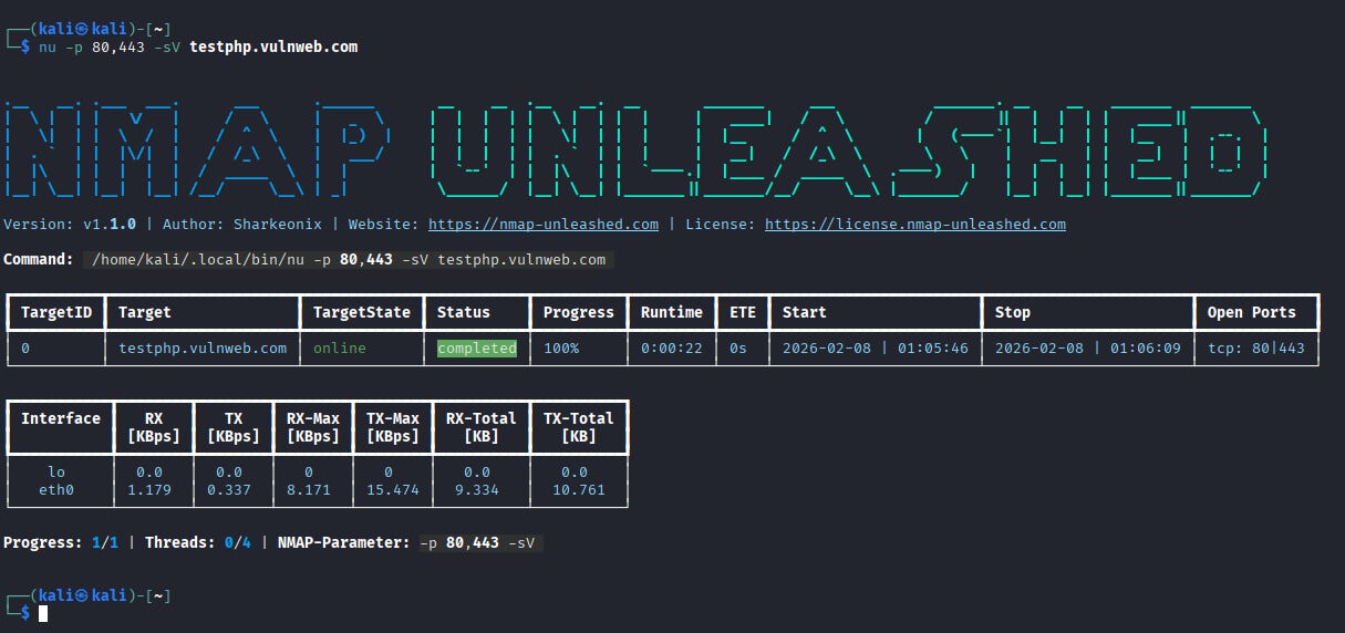NmapUnleashed: A Smarter Way to Perform Network Reconnaissance