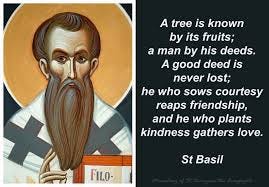 St. Philip Greek Orthodox Church - Inspirational quote of St. Basil the  Great | Facebook