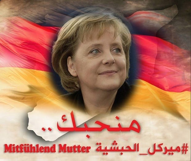 2016-02-21 Compassionate mama Merkel 2016-02-21 Compassionate mama Merkel