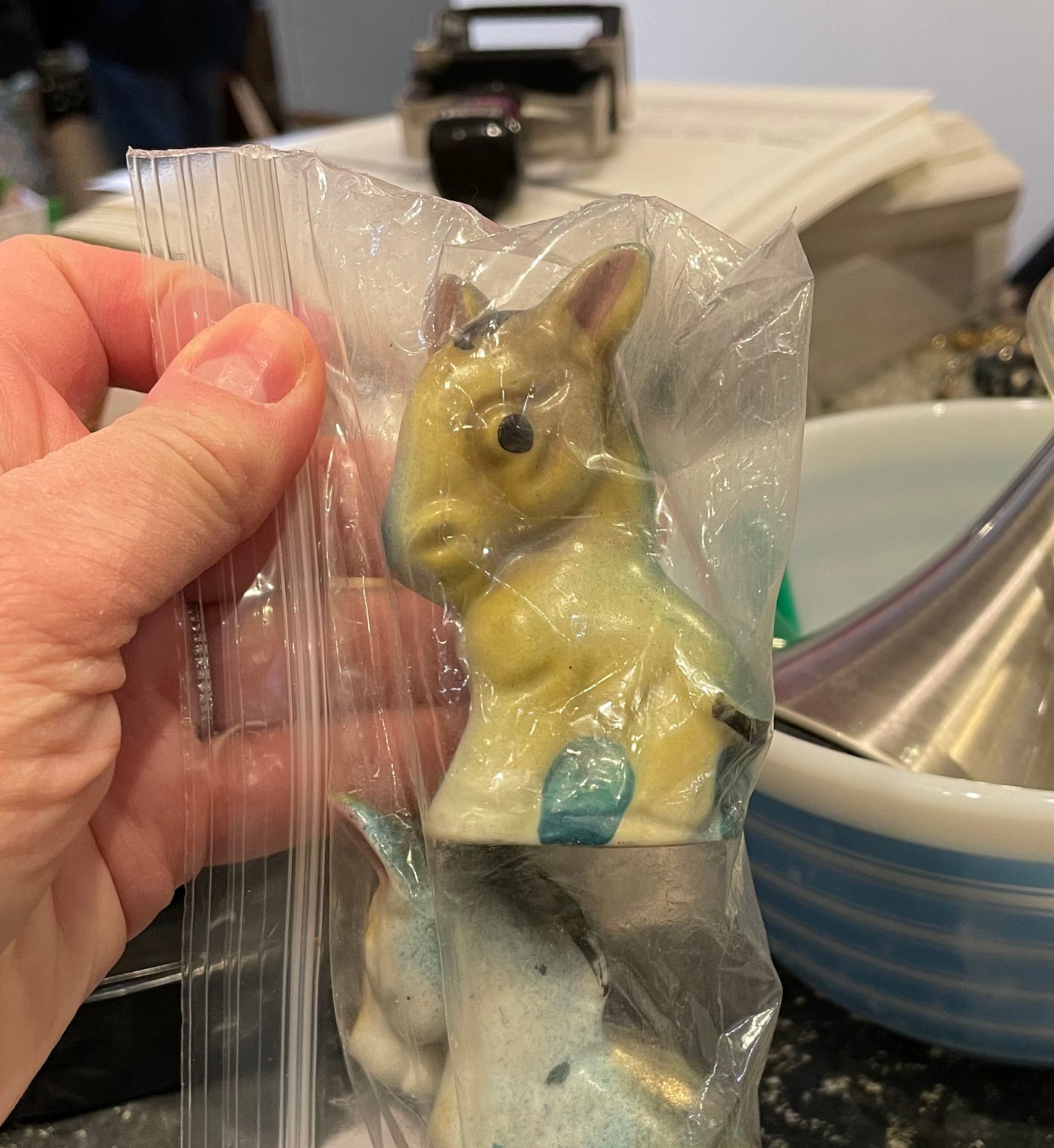 Donkey salt and pepper shaker