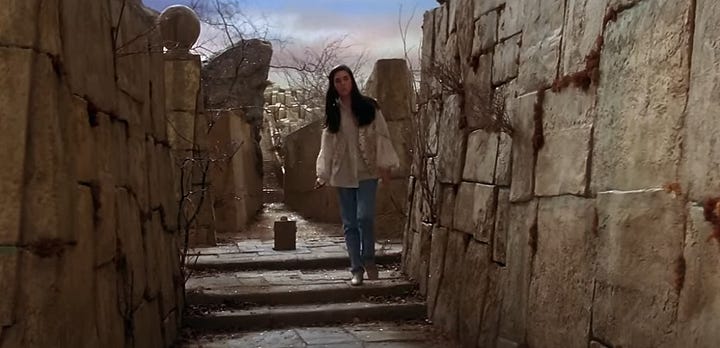 Some screenshots from Jim Henson's The Labyrinth