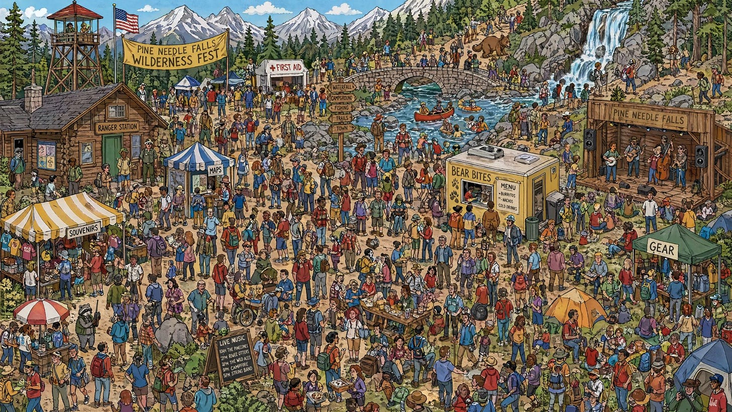 Big complex image, lots of detail, good wording, there is indeed a raccoon with a ham radio. Big complex image, lots of detail, good wording, there is indeed a raccoon with a ham radio.