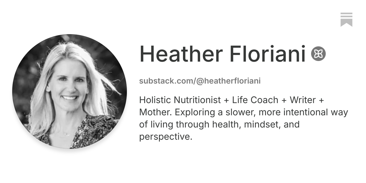 Heather Floriani | Substack