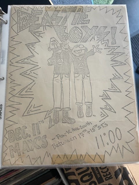 Punk rock artifacts - by Joe Pompeo - A Little History